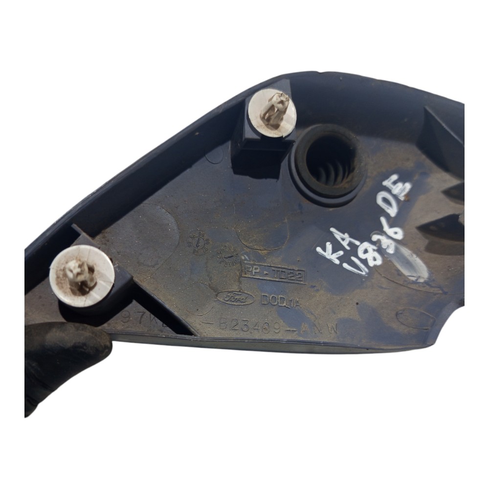 Moldura Interna Retrovisor Esquerdo Ford Ka 1997 1998 A 2005 Cinza 4