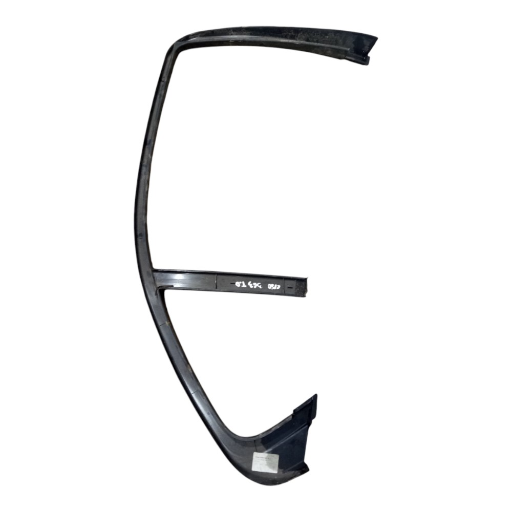 Guarnição Canaleta Porta Traseira D Mercedes C180 2010 2014 Preto 2