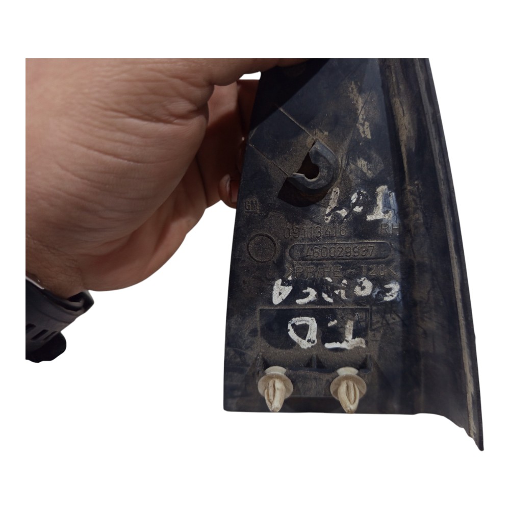 Moldura Porta Interna Traseiro Gm Corsa 2003 2004 A 2008 Preto 3