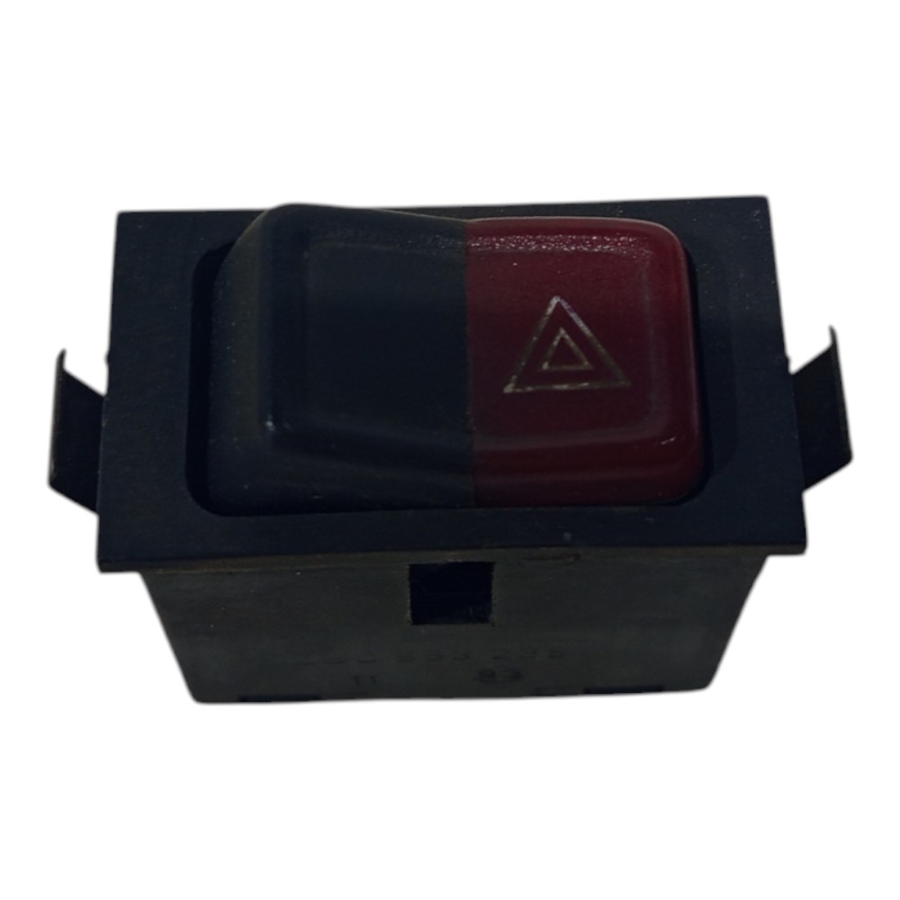 Botão Interruptor Pisca Alerta Volkswagen Parati 1988 A 1994 Vermelho E Preto 2