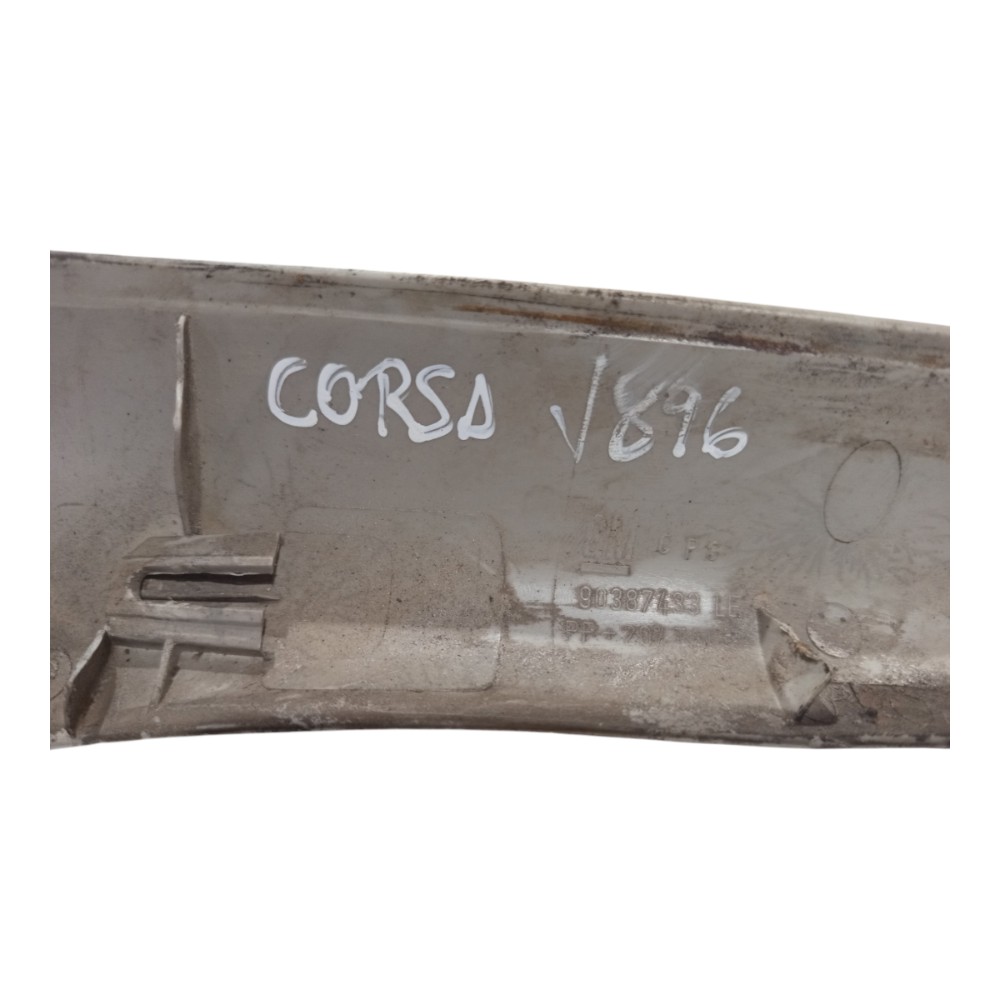 Acabamento Coluna Moldura Parabrisa Esquerdo Cor Cinza 7