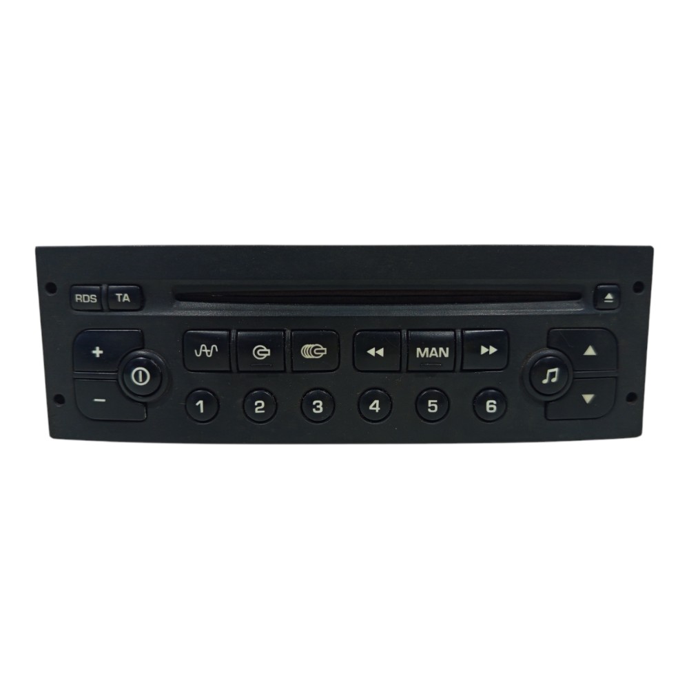 Rádio original Peugeot 206 2006 2007 2008 2009 2010 a 2012 1
