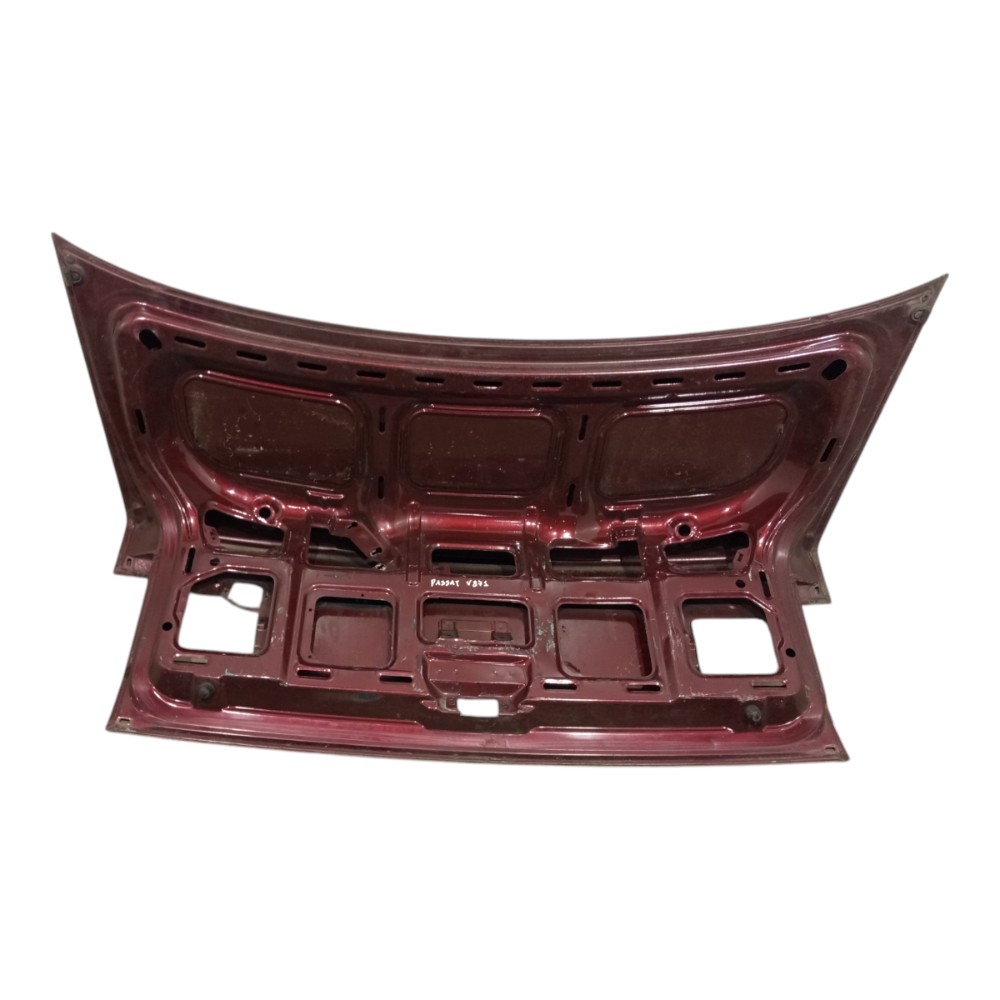 Tampa Traseira Porta Malas Passat Alemão 1999 2000 A 2005 Vermelho 5