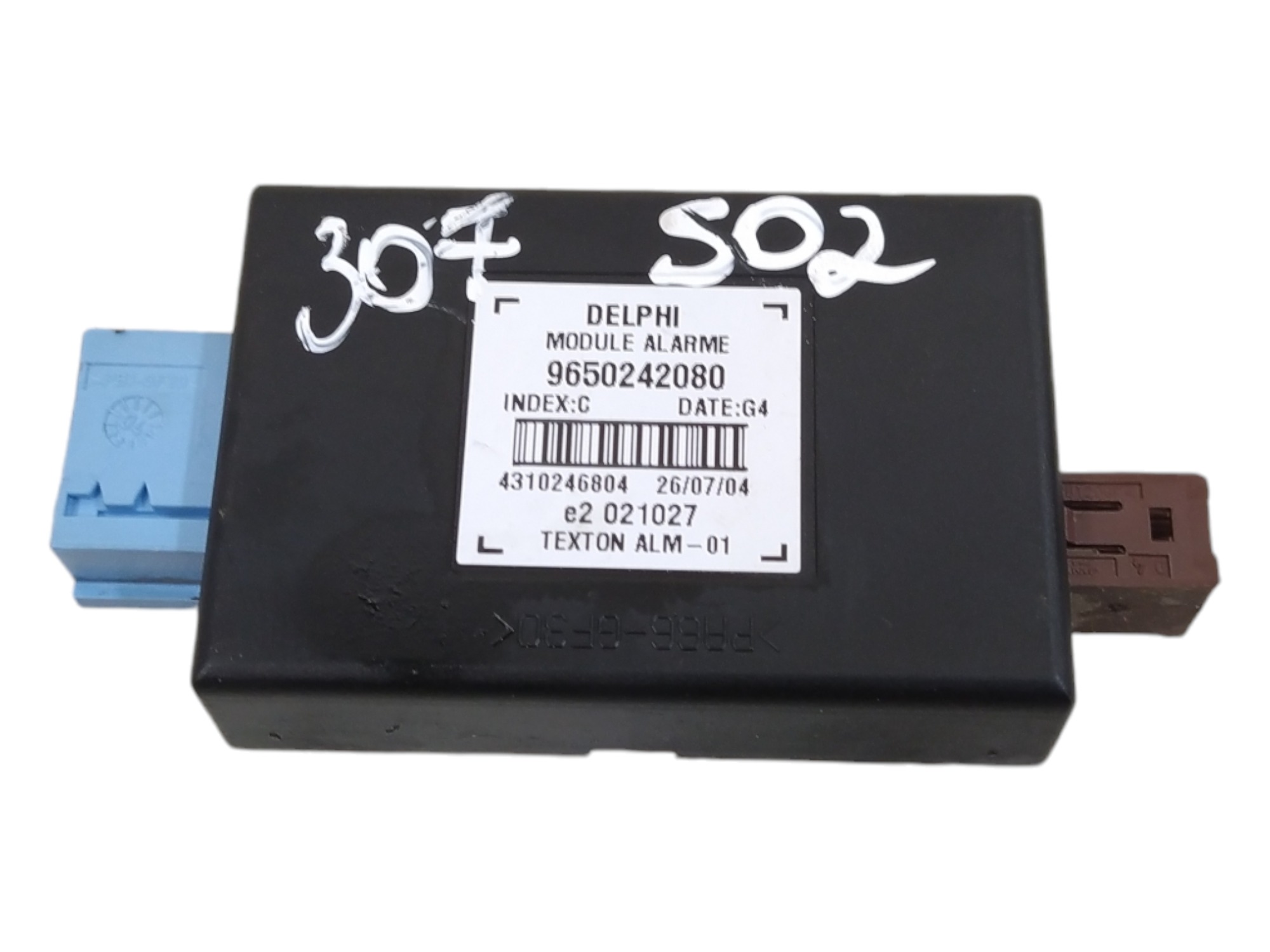 Modulo Alarme Confort Peugeot 307 2004 2005 2006 2007 A 2013 3