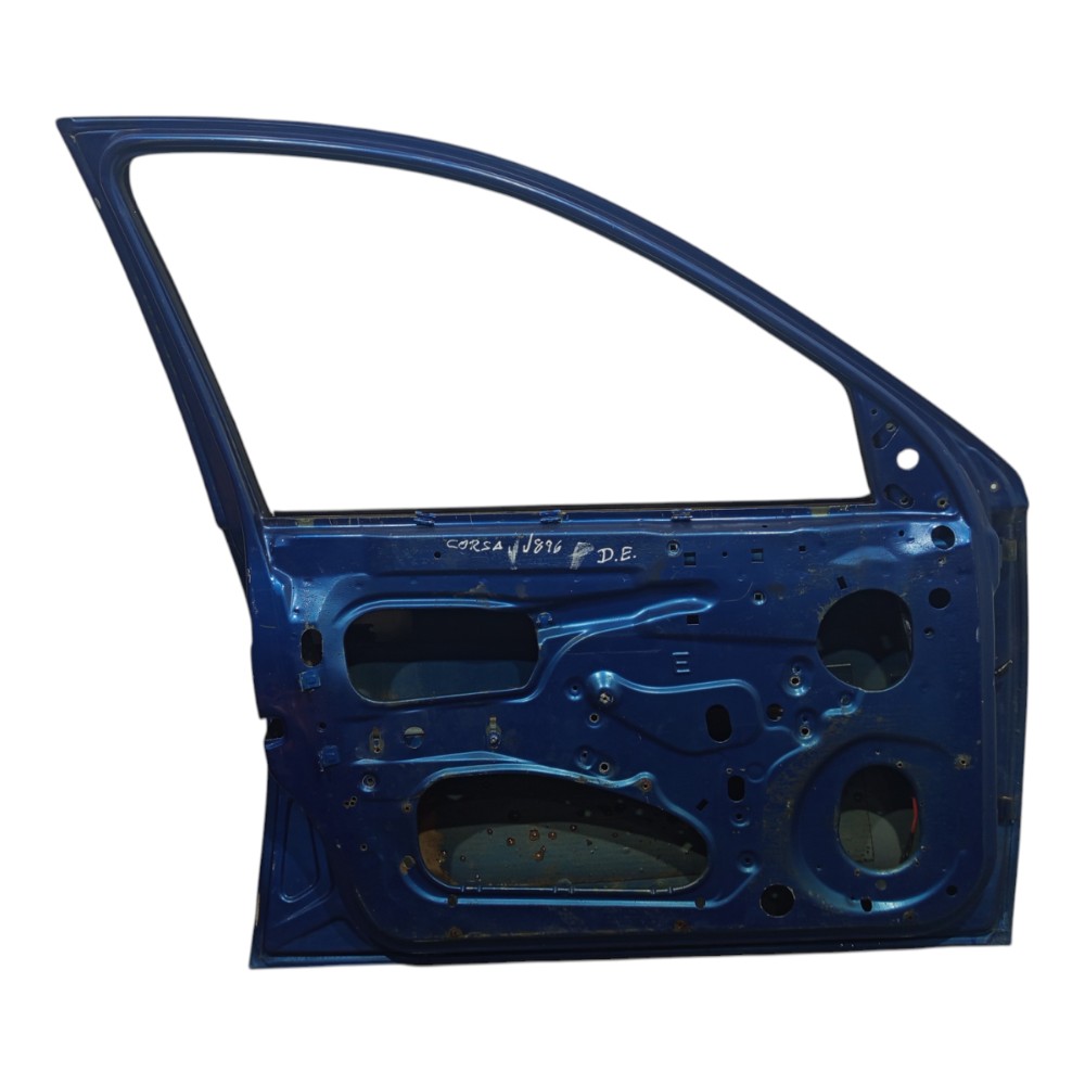 Porta Azul Dianteira Esquerda Corsa Bolha G1 1994 A 2002 4p Dianteira Esquerdo Azul 4