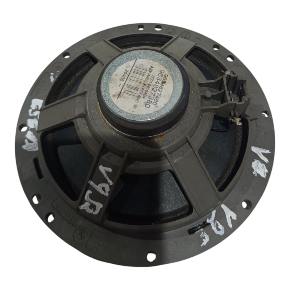 Alto falante porta traseira esquerda Citroen C4 2009 a 2014 3