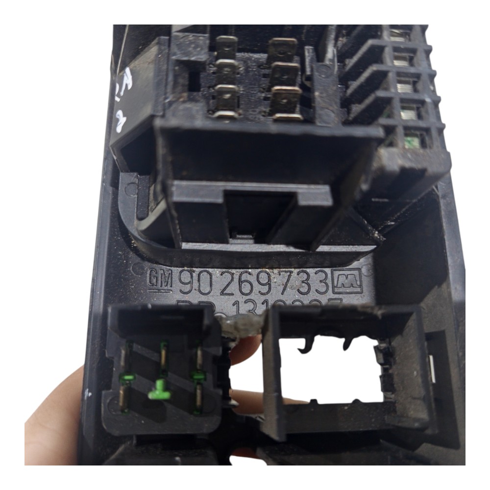 Moldura Botão Farol Comando Luz Chave Gm Vectra 1993 A 1996 6