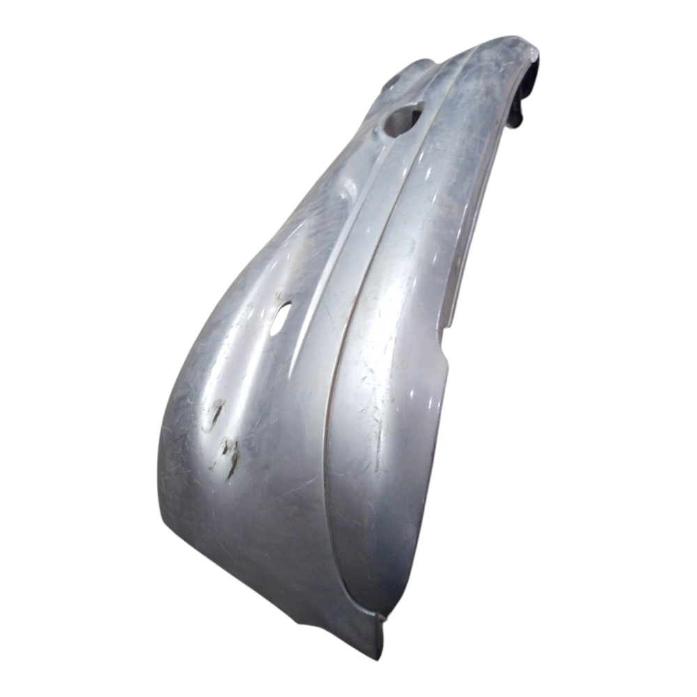 Parachoque Traseiro Prata Peugeot 206 2001 A 2010 Detalhes 2