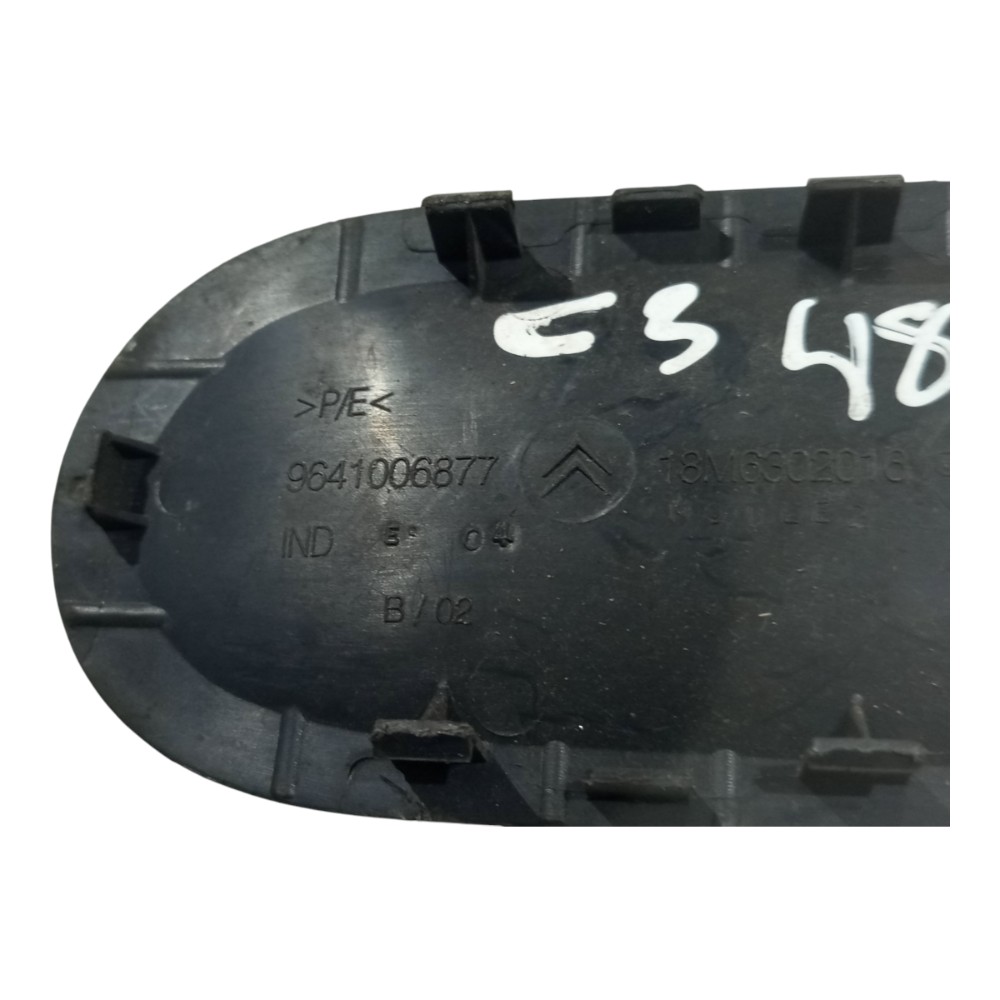 Moldura Freio Mao Acabamento Citroen C3 2008 2009 A 2012 Preto 8
