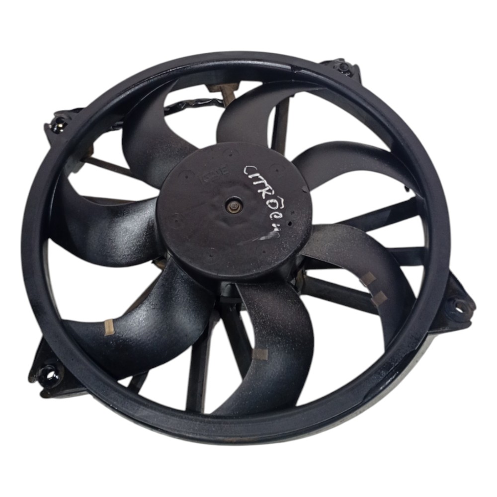 Ventoinha motor radiador c4 pallas 16v 2007 a 2014 c/detalhe 2