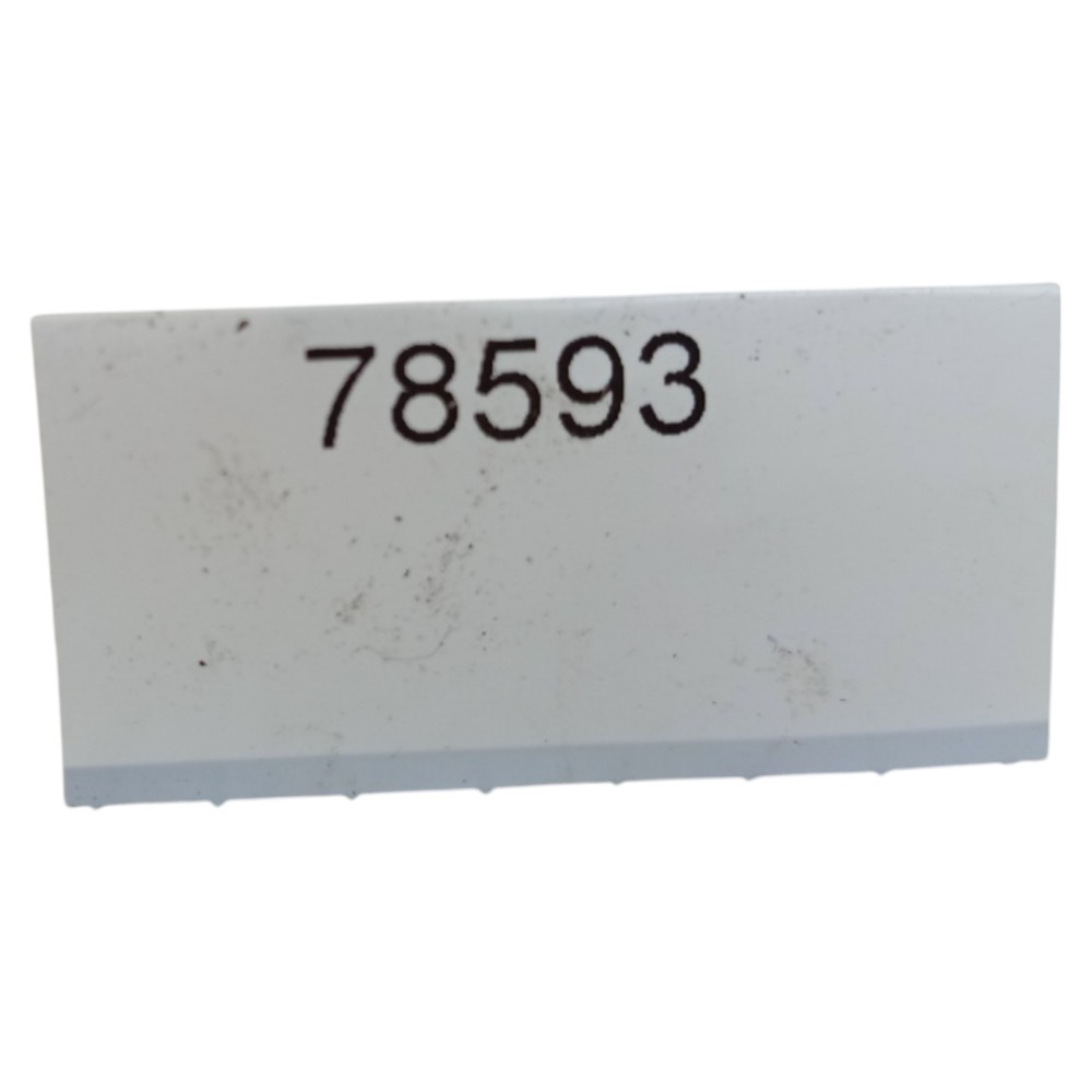 Parachoque Traseiro Central Fiat Doblo 2002 2003 2004 A 2009 7