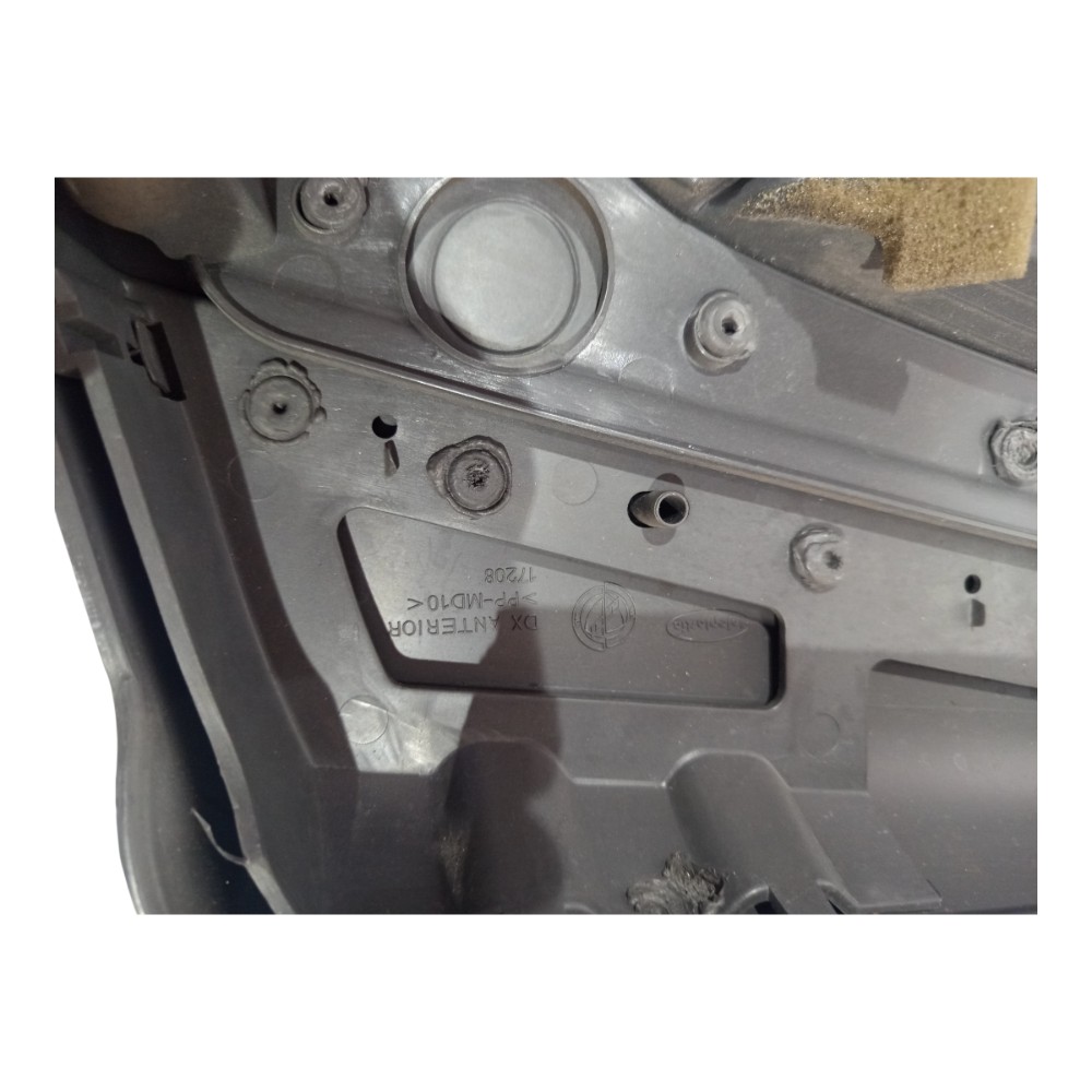 Forro Porta Dianteiro Dir Fiat Punto 2007 A 2017 Detalhes Preto 7