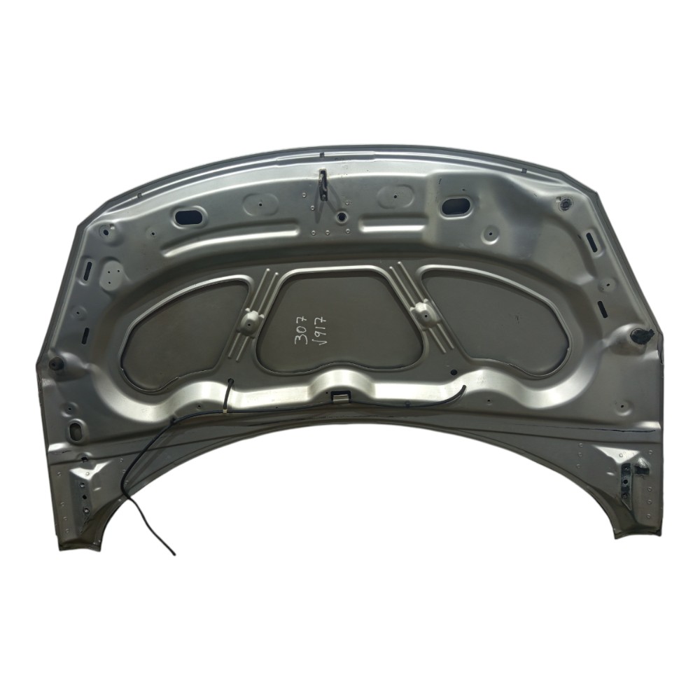 Capô Prata Peugeot 307 2005 2006 A 2011 Detalhes Avaria 9