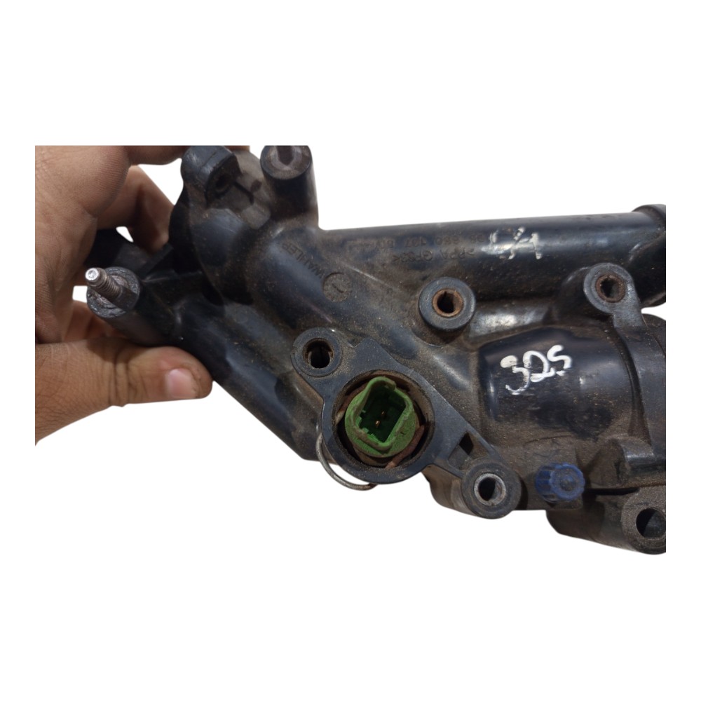 Carcaça Válvula Termostática Citroen C4 Pallas 2007 A 2013 3