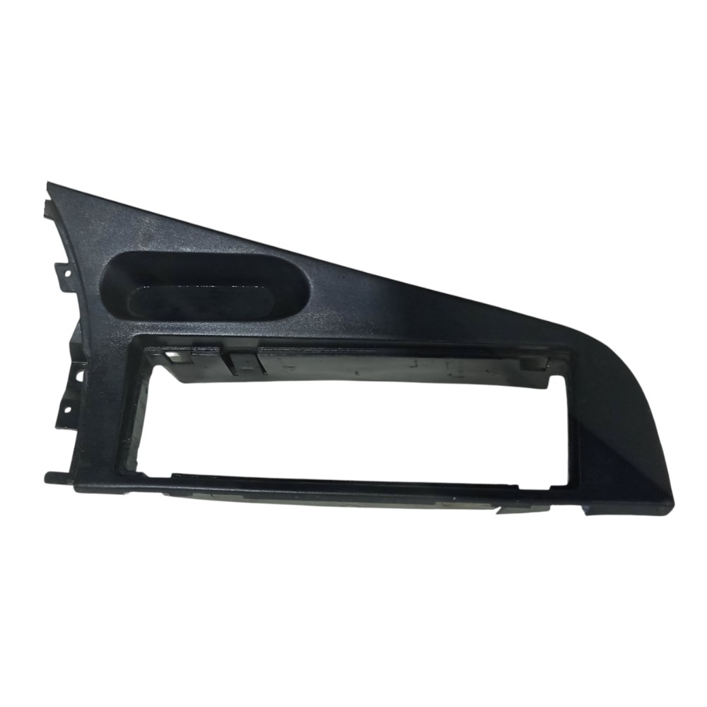 Moldura Radio Painel Fiat Palio Weekend 1996 A 2001 Detalhes Preto 1