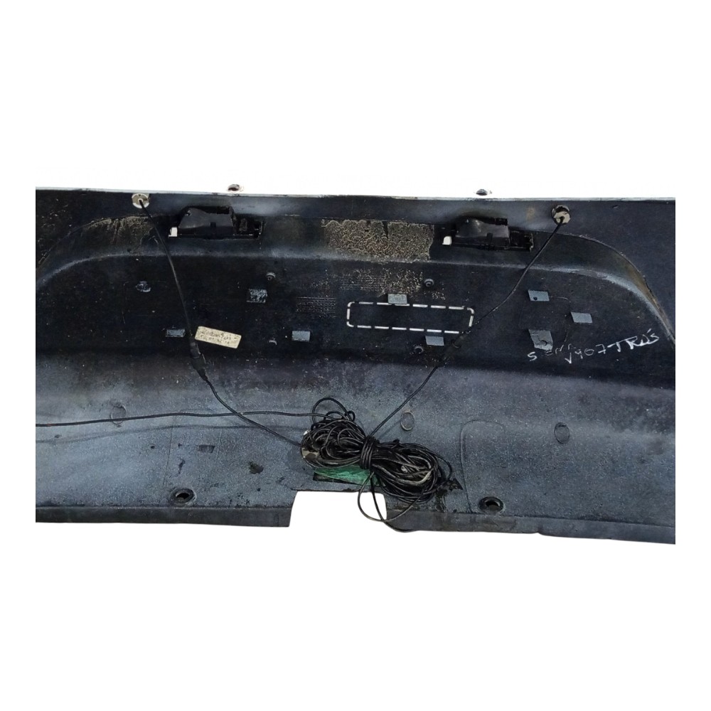 Para-choque Traseiro Fiat Siena Branco 2006 2007 2008 A 2016 7