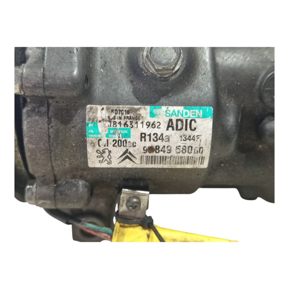 Compressor Ar Condicionado C4 Pallas 2.0 16v 2007 A 2013 5