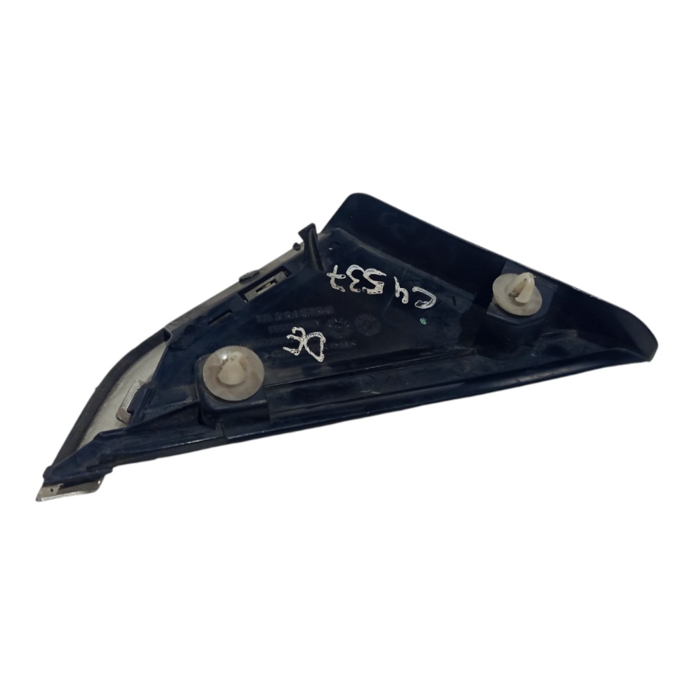 Moldura Retrovisor Lateral Esquerdo C4 Pallas 2007 A 2013 Preto 6