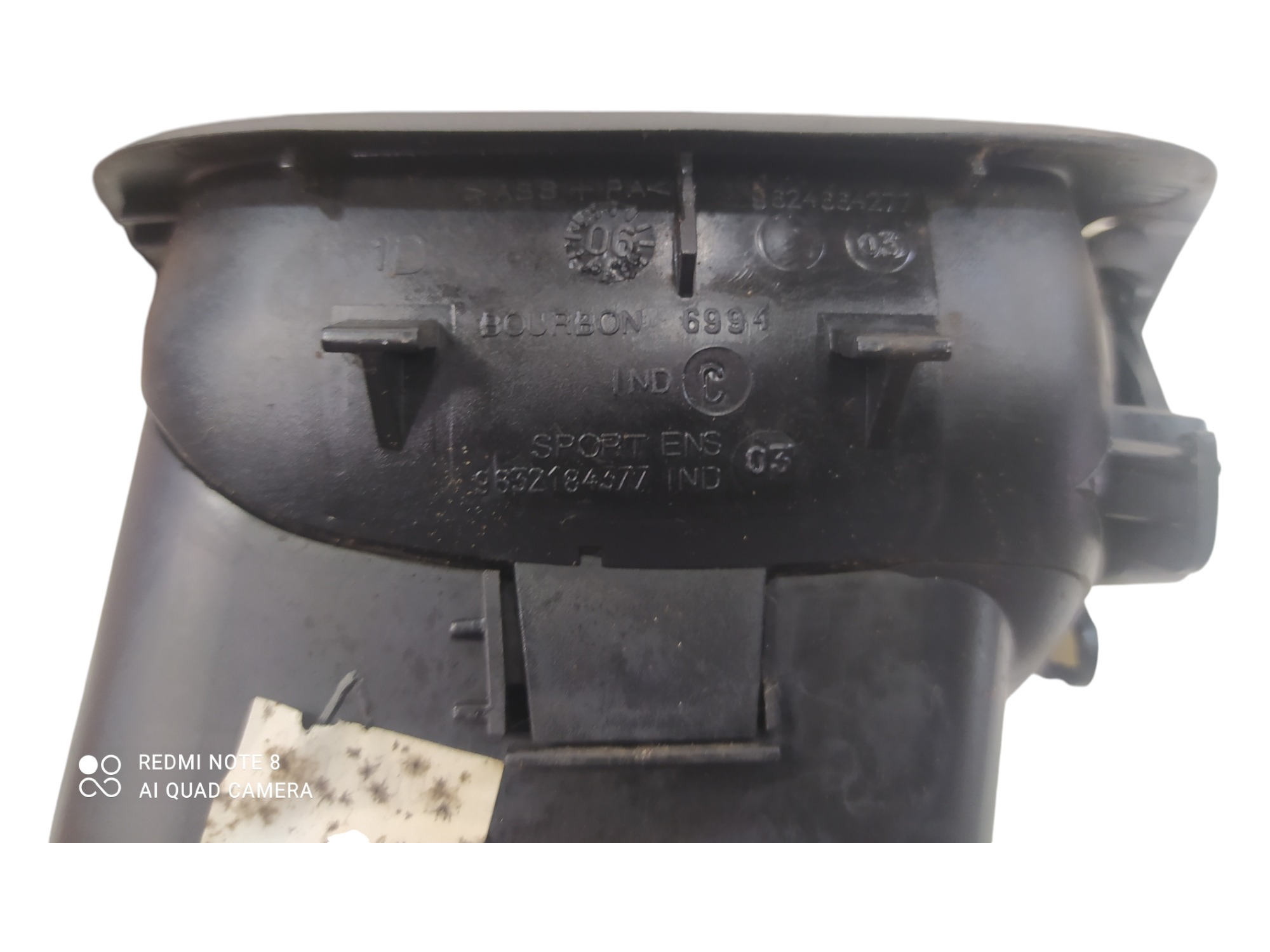 Difusor Ar Peugeot Dianteiro Esquerdo 206 1999 2000 A 2010 6