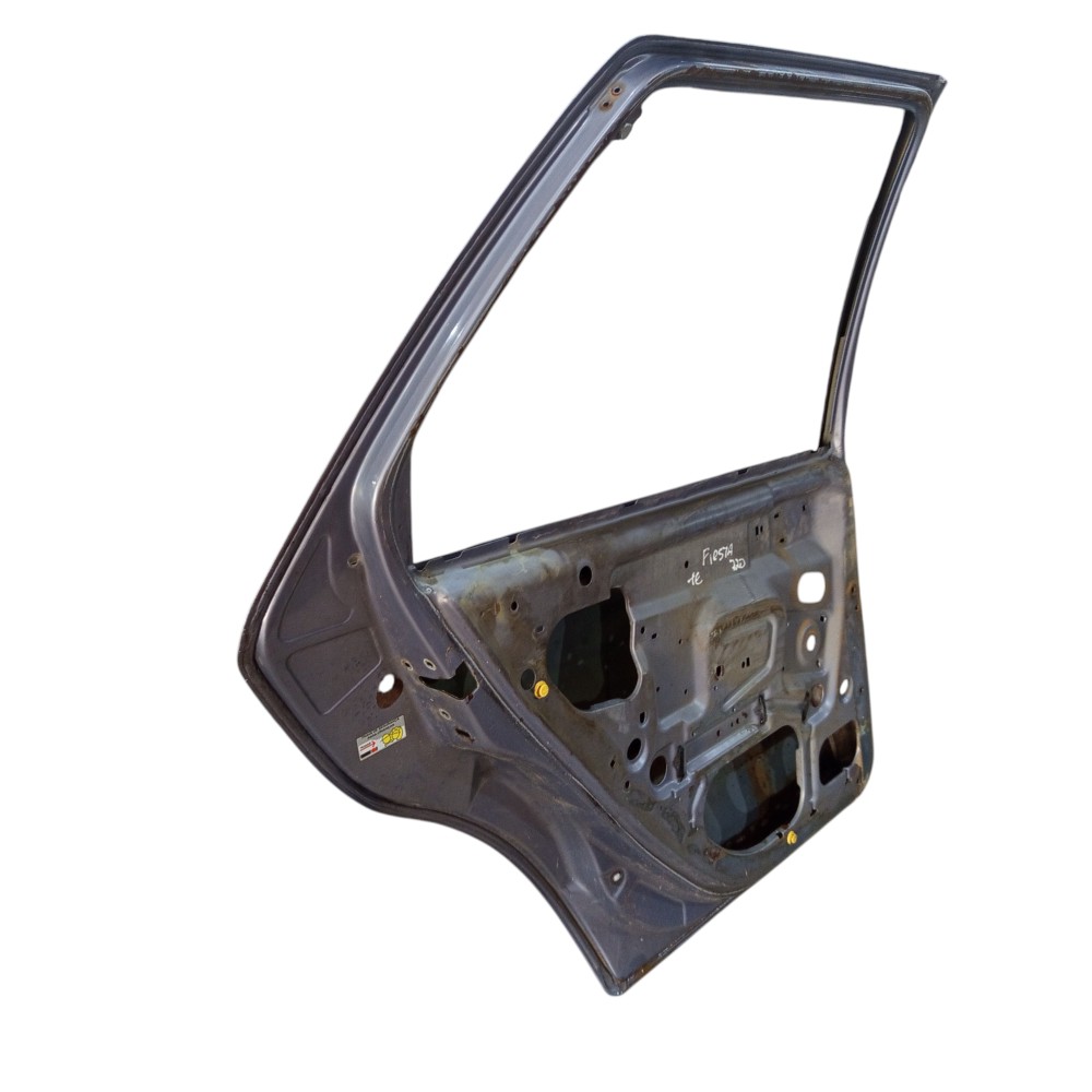 Porta Traseira Esquerda Ford Fiesta 1997 1998 A 2004 Traseira Esquerdo Azul 4