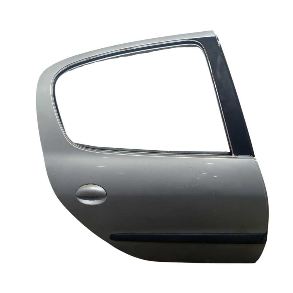 Porta Prata Traseira Direito Peugeot 206 2001 2002 03 A 2008 Traseira Direita Prateado 1