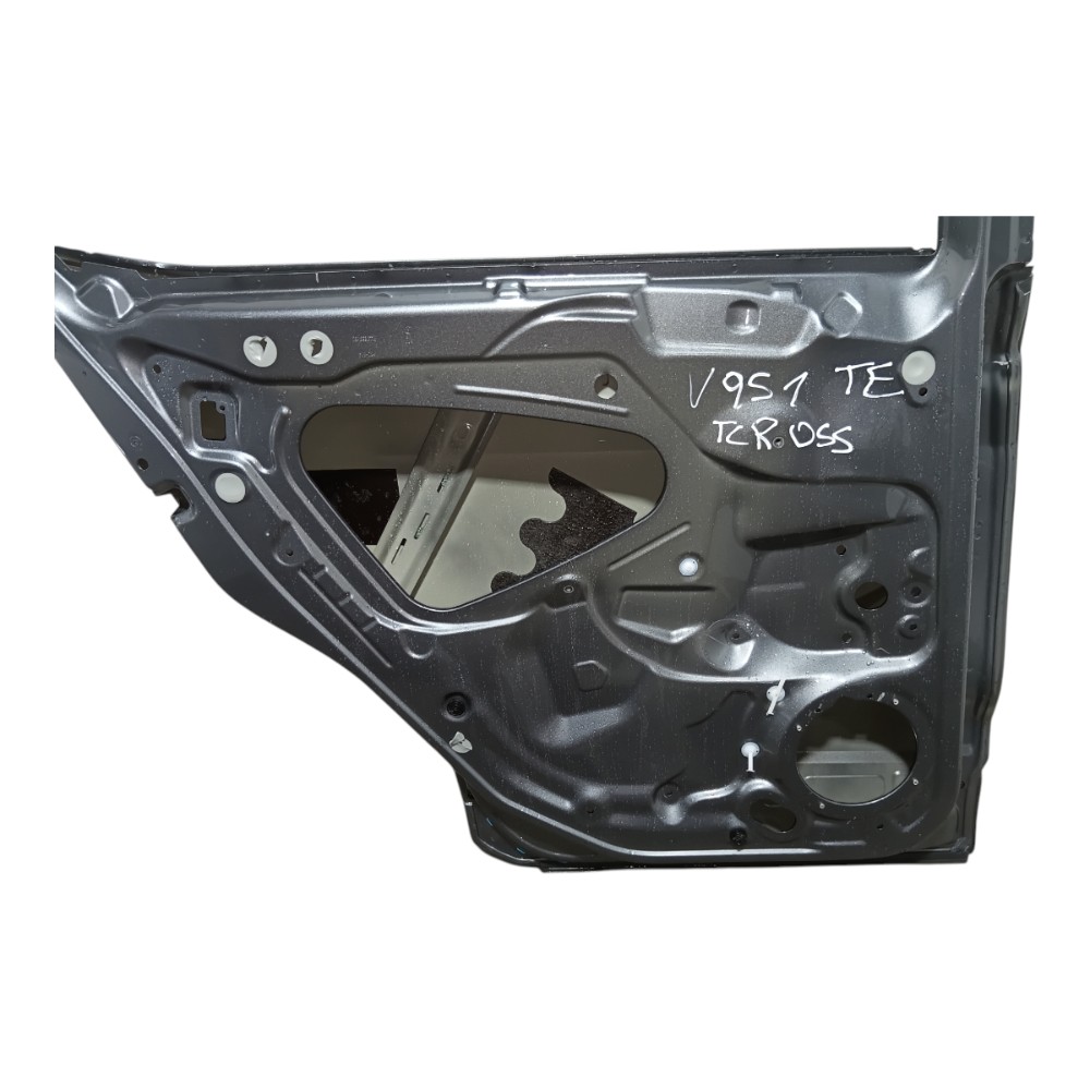 Porta Traseira Esquerda Vw T-cross Tsi 1.0 2019 A 2024 2025  Traseira Esquerda 4