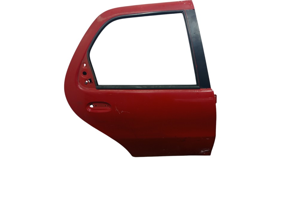Porta Traseira Direita Fiat Palio Siena 1996 1997 A 2008 Traseira Esquerdo Vermelho 3