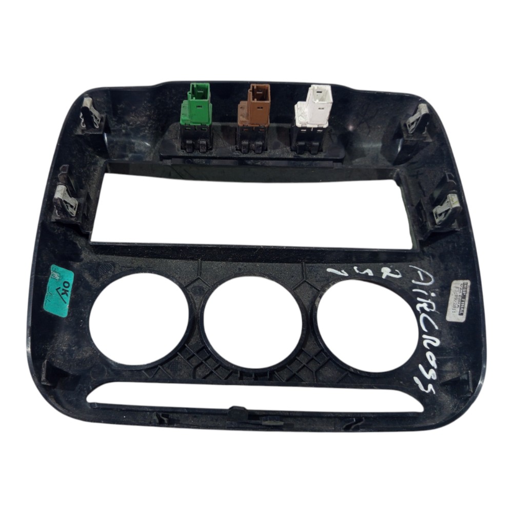 Moldura Painel Central Comandos Citroen Aircross 2011 A 2016 4