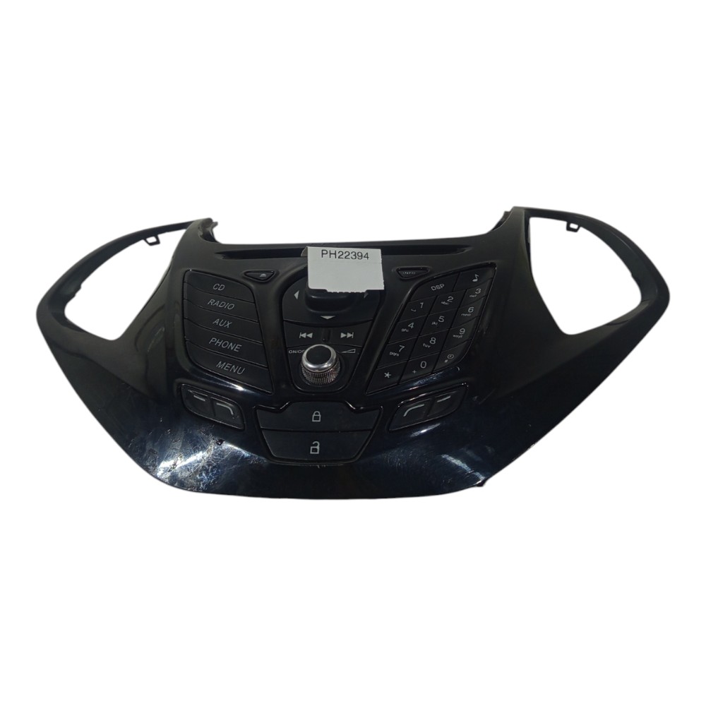 Moldura Comando Rádio Central Ford Ka Sedan 2014 A 2021 9