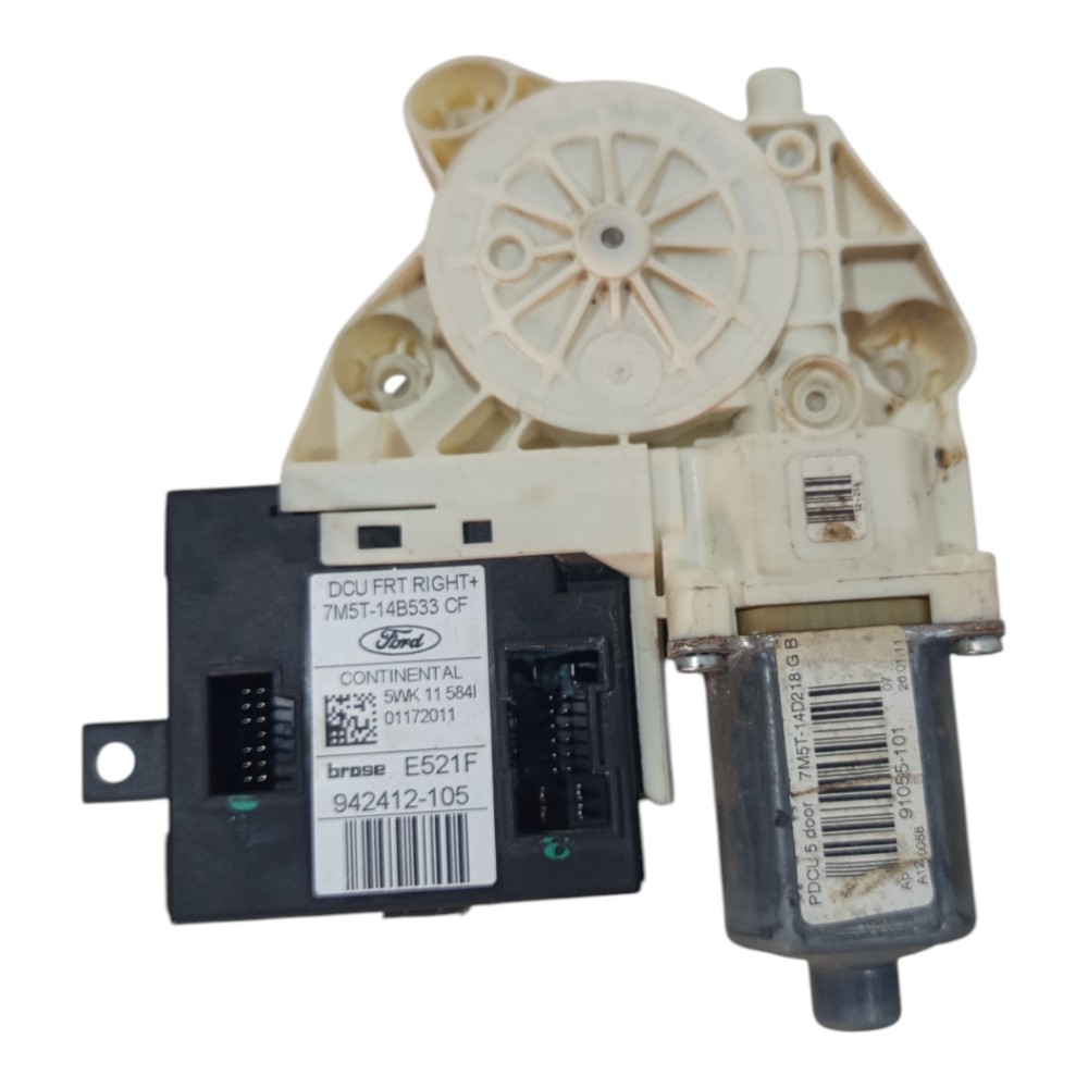 Motor Vidro Elétrico Dianteiro Direit Ford Focus 2008 A 2013 2