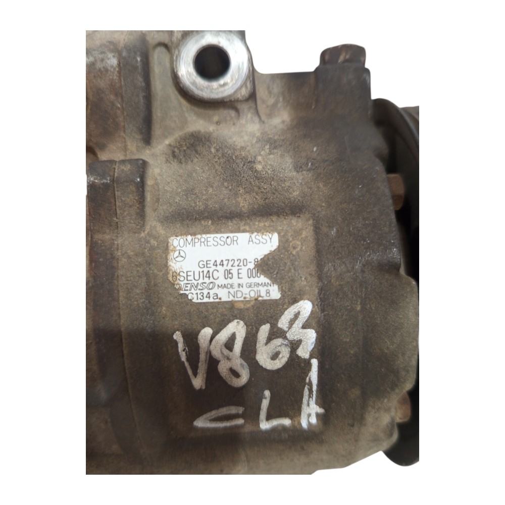 Compressor Ar Condicionado Mercedes Classe A 190 1.9 8v 2003 4