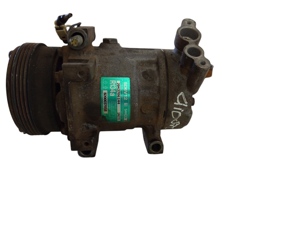 Compressor Ar Condicionado Clio 1.0 16v 2002 A 2006 Sanden 7