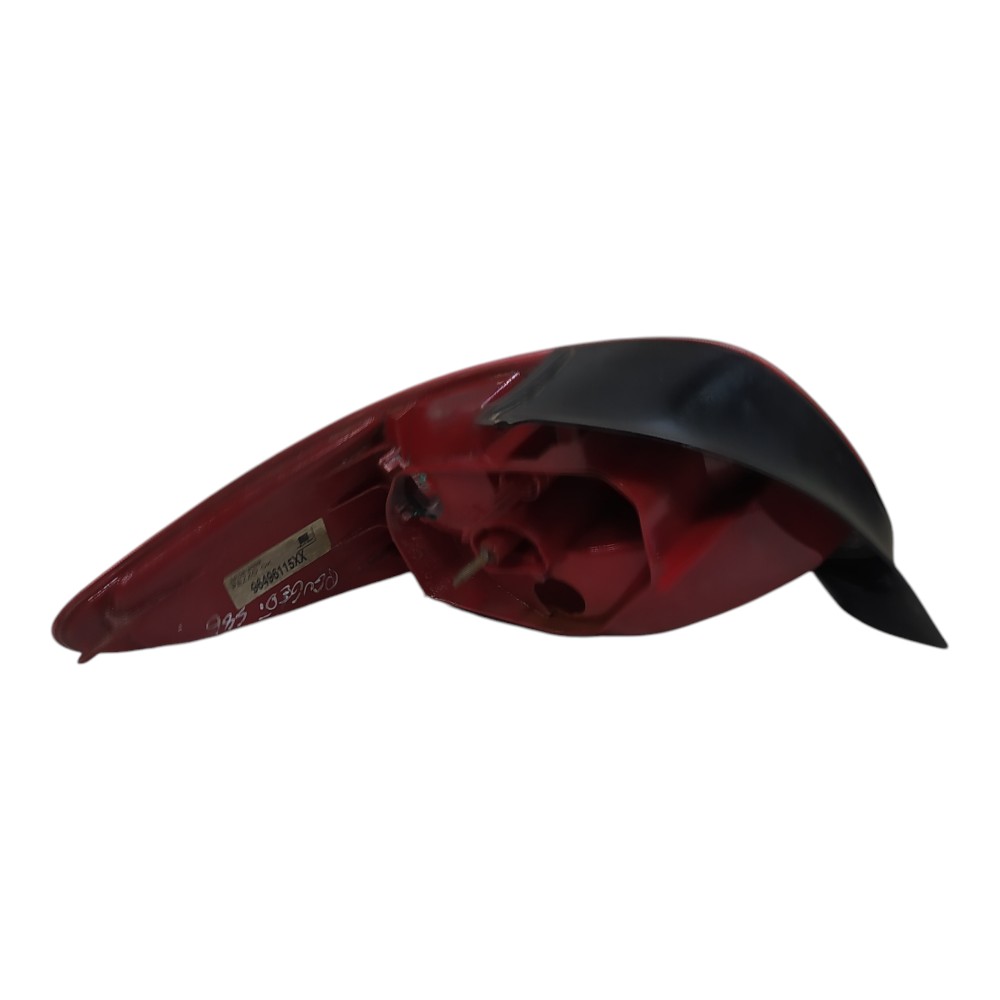 Lanterna Traseira Direita Peugeot 206 1999 2000 2001 A 2010 Vermelho