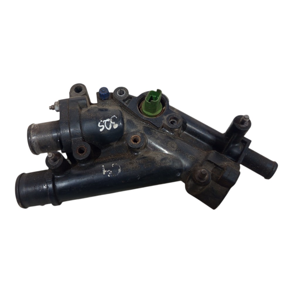 Carcaça Válvula Termostática Citroen C4 Pallas 2007 A 2013 9