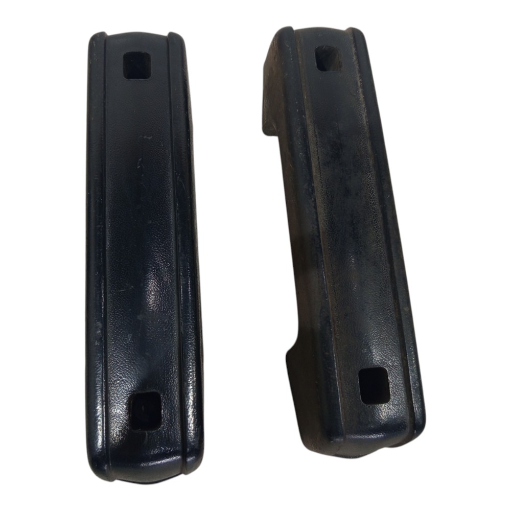 Par Puxador Interno Porta Dianteira Gol 1.0 1999 A 2005 Preto Dianteira 1