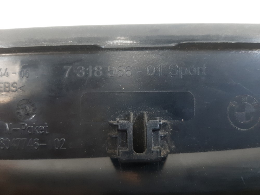 Soleira Dianteira Direita Bmw X 271 Kd1 Preto 7