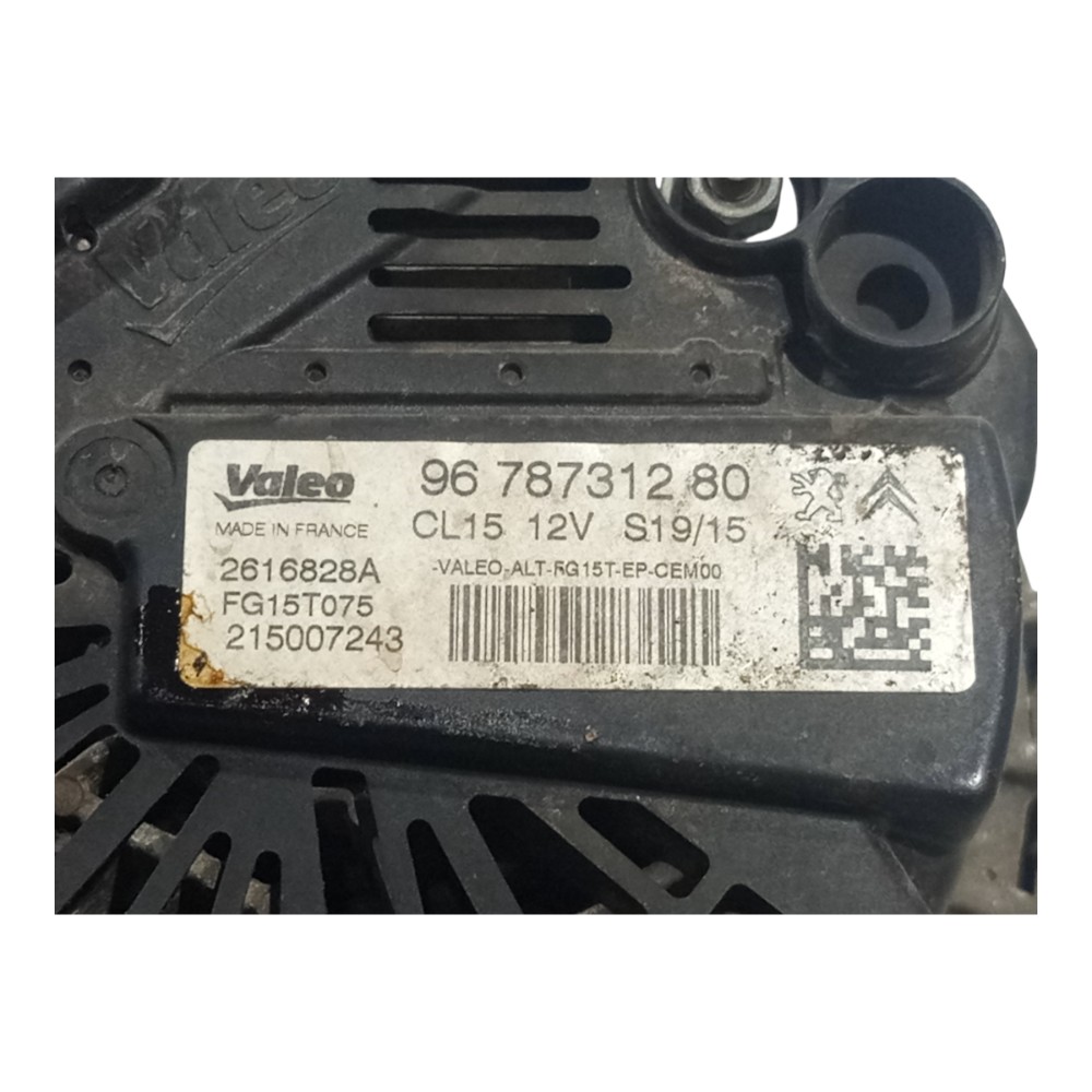 Alternador Peugeot 308 At 1.6 16v Thp Flex 2016 2017 A 2019 7
