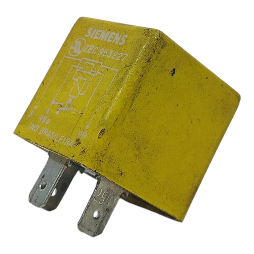 Relê Pisca Alerta Siemens Zbc 954227 Universal Volkswagen  Amarelo 4