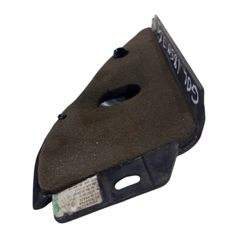 Moldura Interna Retrovisor Esq Vw Gol 1999 2000 2001 A 2005 Preto 5