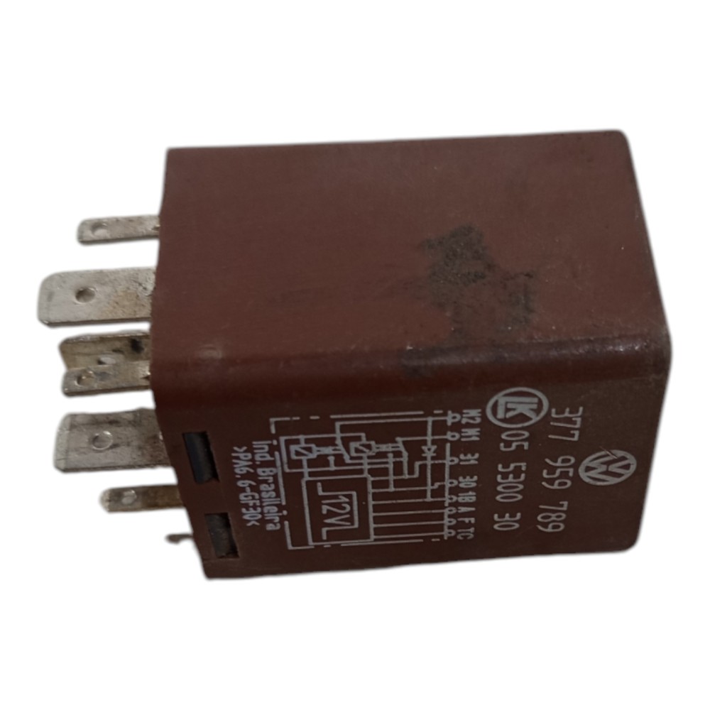 Rele Alarme Trava Elétrica Santanavw Parati 1987 A 1999 12 7