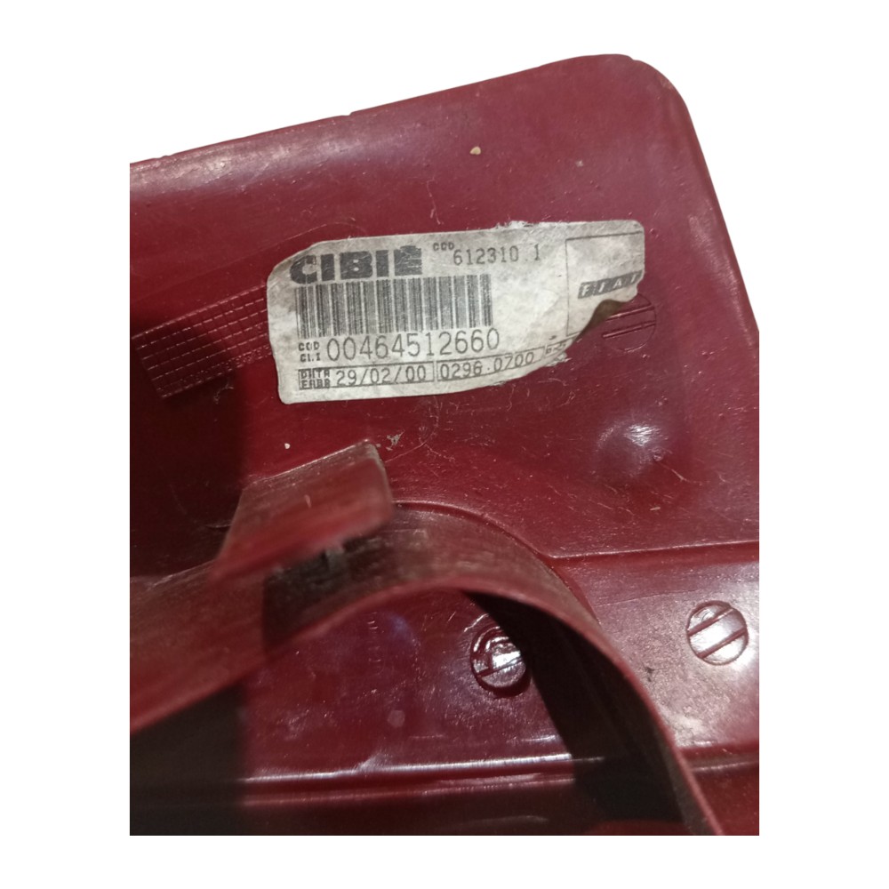 Lanterna Traseira Direita Fiat Palio Young 00464512660 Origi Direito/passageiro Vermelha 5