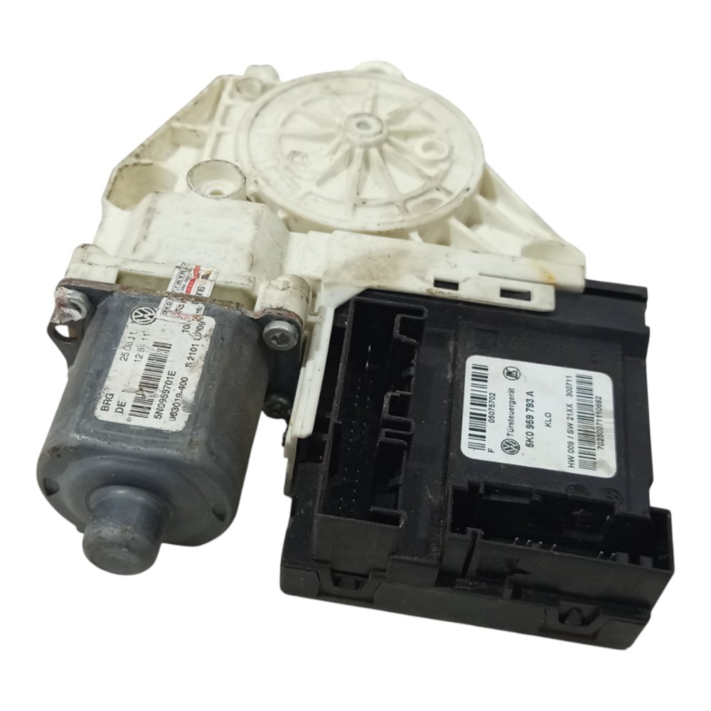 Motor Máquina Vidro Elétrico Diant Le Vw Tiguan 2007 A 2016 1