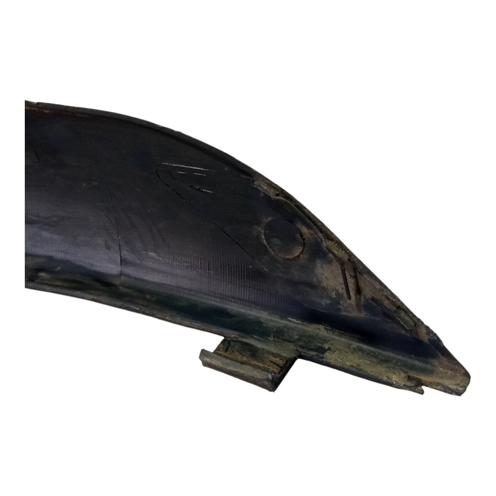 Moldura Parachoque Trasei Direito Renault Scenic 2001 A 2010 Preto 4