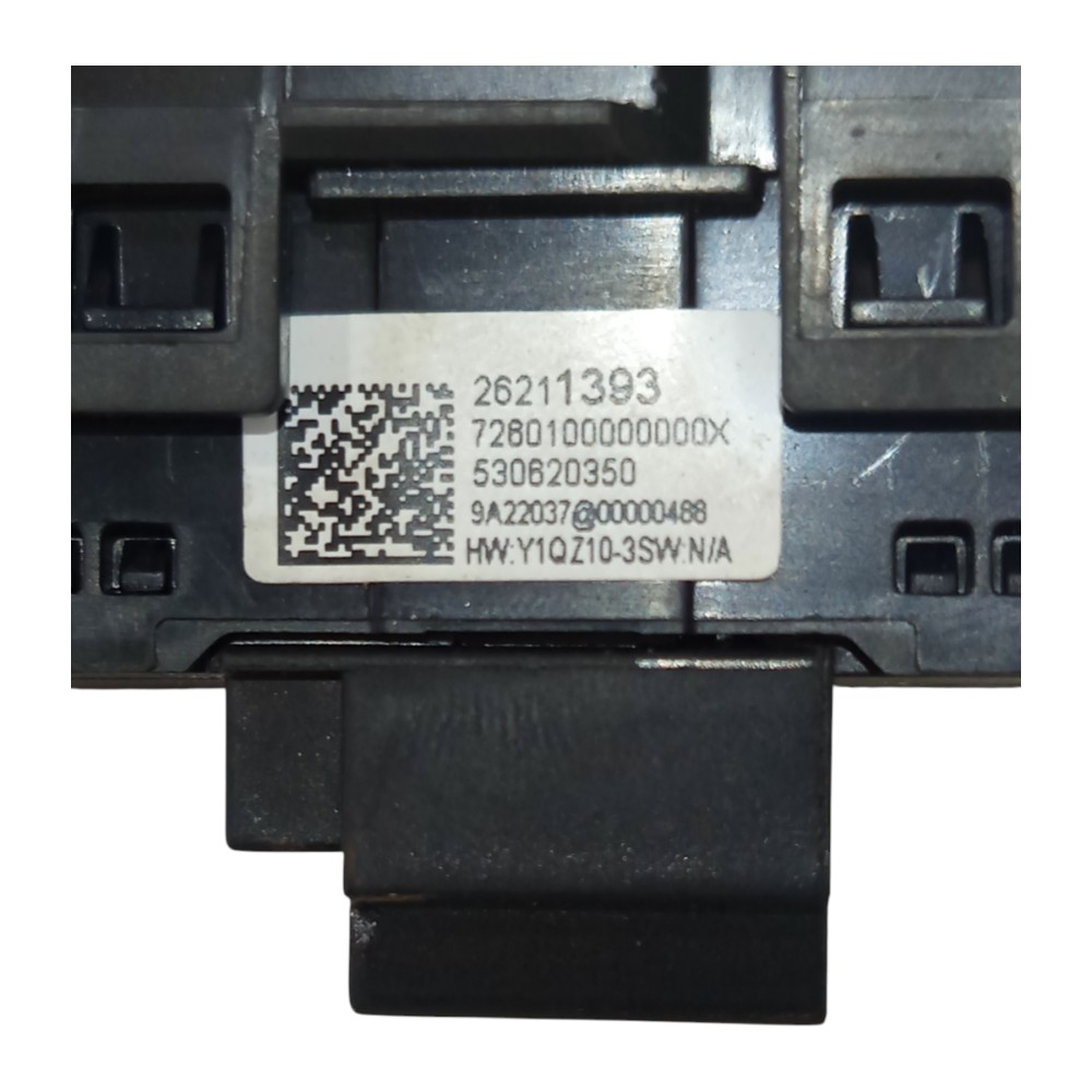 Botão On Sos Air Bag Gm Tracker Onix 2020 A 2024 26319169 6