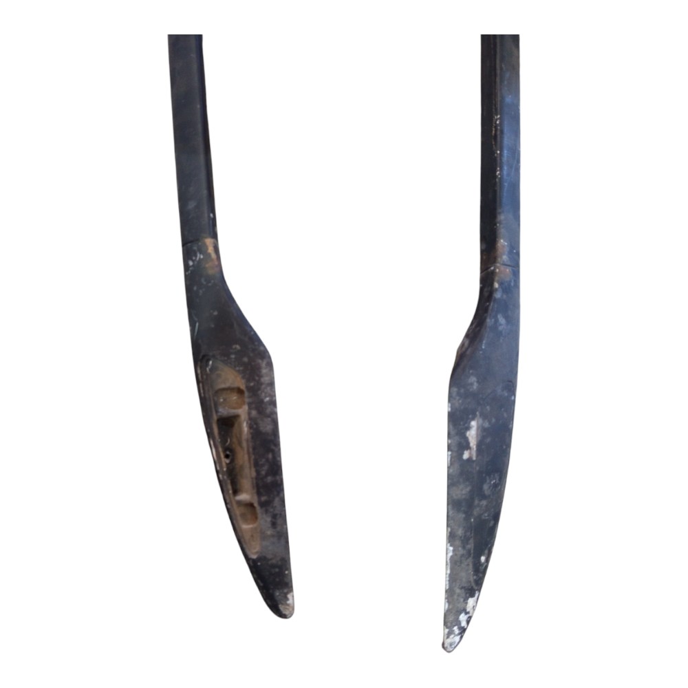 Par Rack Teto Fiat Palio Weekend 1998 1999 A 2002 Detalhes Preto 7
