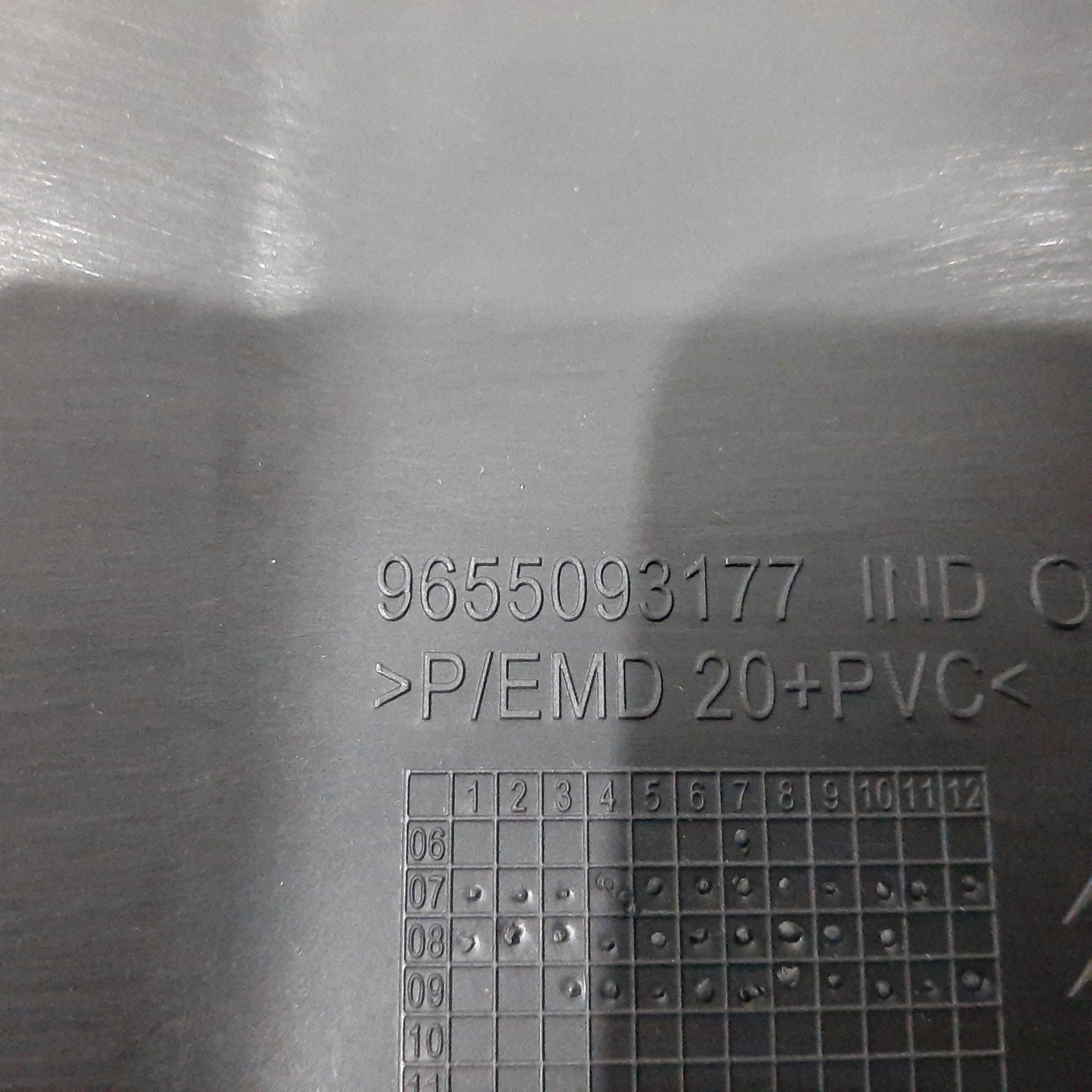 Forro Porta Traseira Direita C4 Pallas 2007 A 2013 C/ Avaria 7