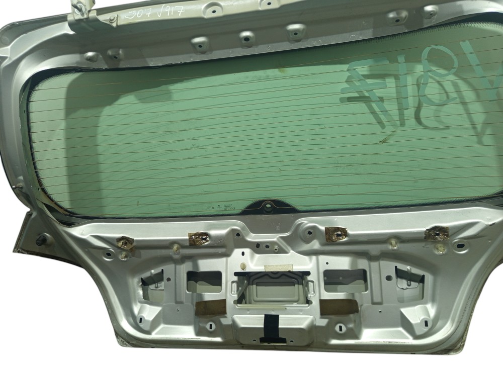 Tampa Traseira Prata Porta Malas Peugeot 307 2005 A 2011 Prateado 3