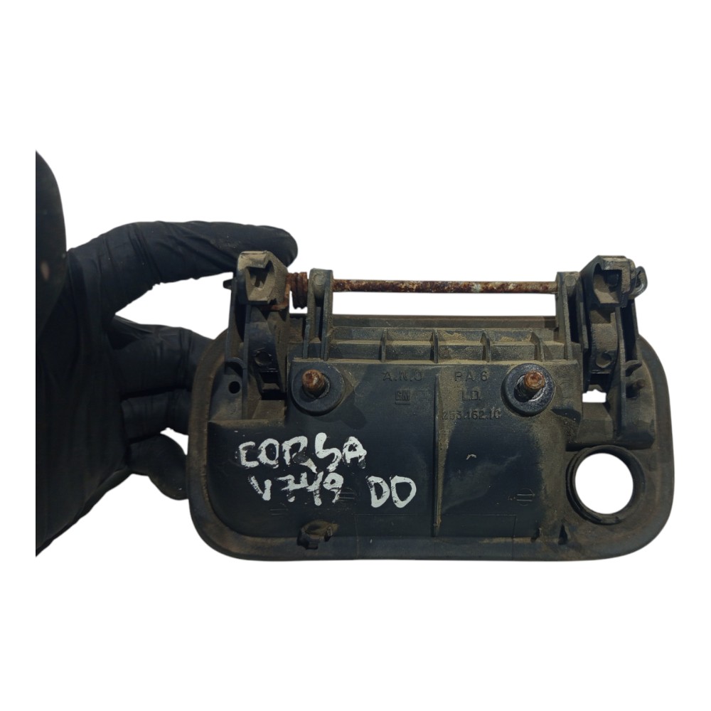 Maçaneta Externa Dianteira Direita Chevrolet Corsa Wind 94  Preto Dianteira 5