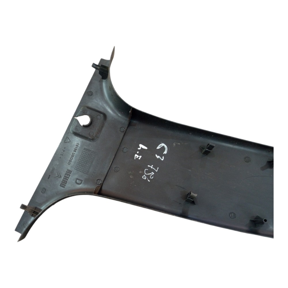 Acabamento Coluna Central Lado Esquerdo Citroen C3 2002 2012 5