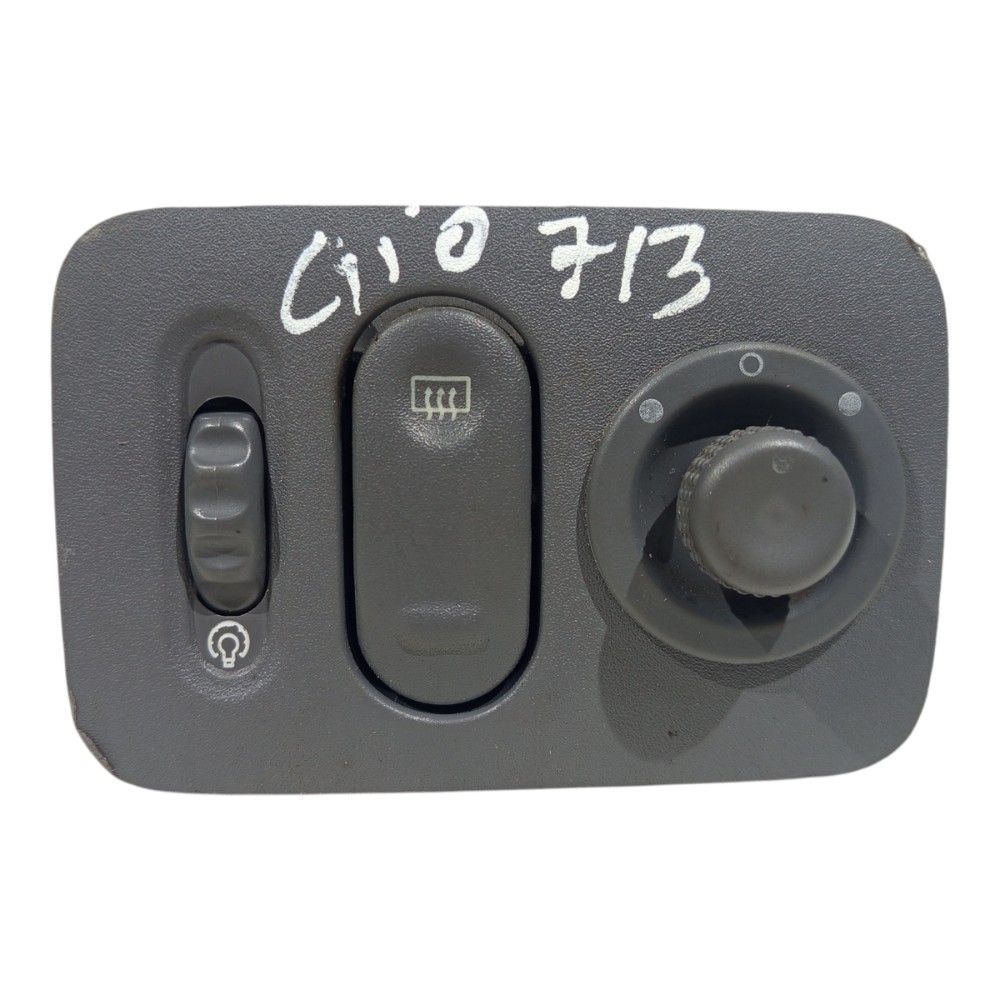 Moldura Botão Reostato Desembaçador Renault Clio 7700431287 1